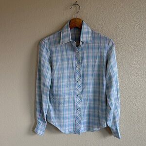 Tucci Pastel Plaid Shirt